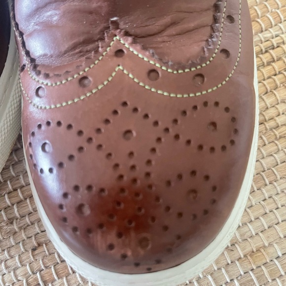 Men’s Undandy Wing Tip leather oxfords/ sneakers. Size 9 EU 42 - Picture 6 of 10